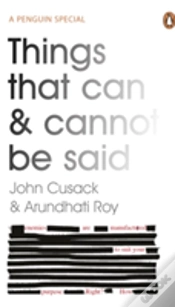 Capa do artigo Things That Can And Cannot Be Said