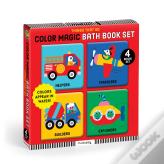 Things That Go Color Magic Bath Book Set