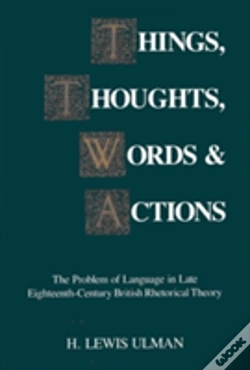 Capa do artigo Things, Thoughts, Words, And Actions