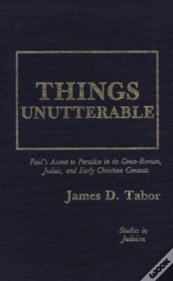 Capa do artigo Things Unutterable