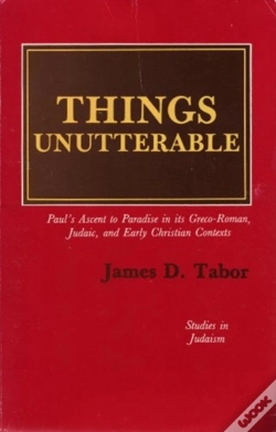 Capa do artigo Things Unutterable