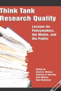 Capa do artigo Think Tank Research Quality