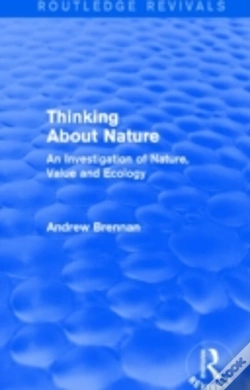 Capa do artigo Thinking About Nature (Routledge Revivals)