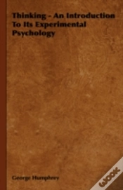 Capa do artigo Thinking - An Introduction To Its Experi