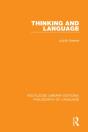 Thinking And Language - Preview