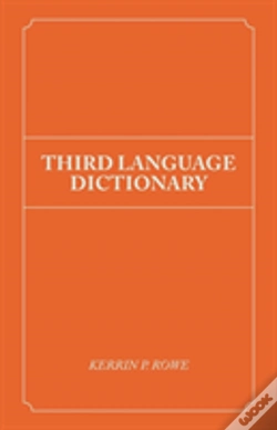 Capa do artigo Third Language Dictionary