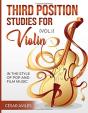 Third Position Studies For Violin, Vol, - Preview