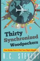 Thirty Synchronized Woodpeckers