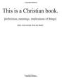This Is A Christian Book.: (Definitions, - Preview