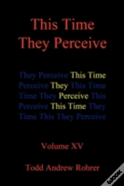Capa do artigo This Time They Perceive: Volume Xv