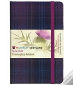 Capa do artigo Thistle Tartan: Pocket: 14 X 9cm: Scottish Traditions: Waverley Genuine Tartan Cloth Commonplace Notebook