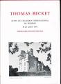 Thomas Becket Actes Du Colloque International De Sedieres 1973 - Preview