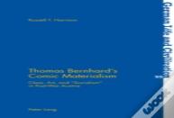 Thomas Bernhardâ€™S Comic Materialism