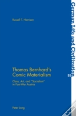 Capa do artigo Thomas Bernhardâ€™S Comic Materialism