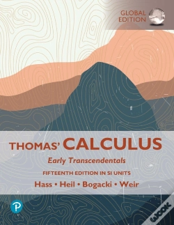 Capa do artigo Thomas' Calculus: Early Transcendentals, Si Units