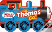 Capa do artigo Thomas & Friends: Go Thomas, Go! (A Shaped Board Book With Wheels)