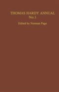 Thomas Hardy Annual No. 1