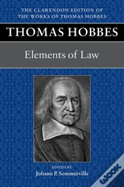 Capa do artigo Thomas Hobbes: Elements Of Law