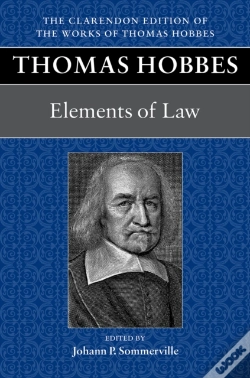 Capa do artigo Thomas Hobbes: Elements Of Law