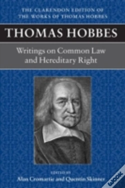Capa do artigo Thomas Hobbes: Writings On Common Law And Hereditary Right