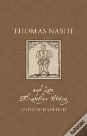 Capa do artigo Thomas Nashe And Late Elizabethan Writing