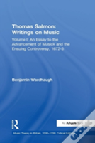 Thomas Salmon: Writings On Music