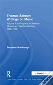 Capa do artigo Thomas Salmon: Writings On Music