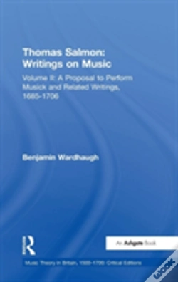 Capa do artigo Thomas Salmon: Writings On Music