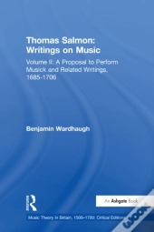 Thomas Salmon: Writings On Music