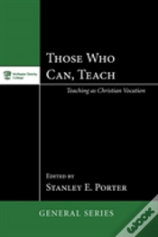 Capa do artigo Those Who Can, Teach