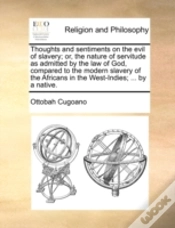 Capa do artigo Thoughts And Sentiments On The Evil Of S