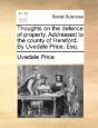Thoughts On The Defence Of Property. Add - Preview