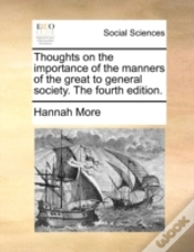 Capa do artigo Thoughts On The Importance Of The Manner