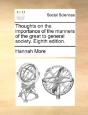 Thoughts On The Importance Of The Manner - Preview
