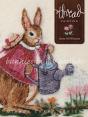 Thread Painting: Bunnies In My Garden - Preview