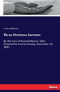 Three Christmas Sermons - Preview