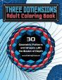 Three Dimensions Adult Coloring Book - Preview