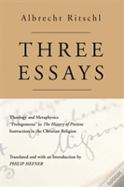 Capa do artigo Three Essays
