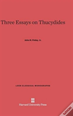 Capa do artigo Three Essays On Thucydides