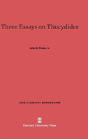 Three Essays On Thucydides - Preview