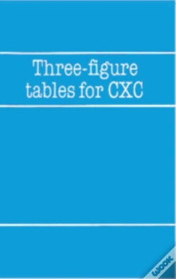 Capa do artigo Three-Figure Tables For Cxc