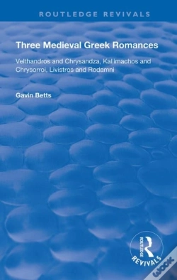Capa do artigo Three Medieval Greek Romances