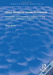 Three Medieval Greek Romances