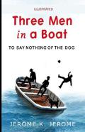 Three Men In A Boat Illustrated