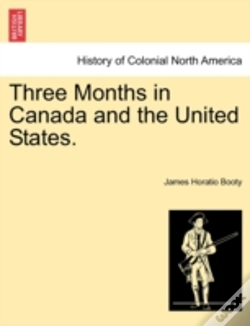 Capa do artigo Three Months In Canada And The United St