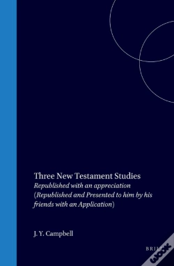 Capa do artigo Three New Testament Studies