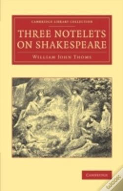 Capa do artigo Three Notelets On Shakespeare