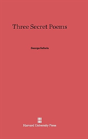 Three Secret Poems - Preview