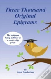 Capa do artigo Three Thousand Original Epigrams