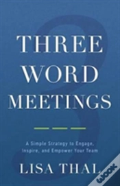 Capa do artigo Three Word Meetings